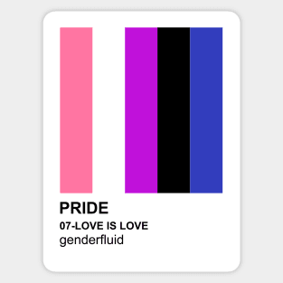 Pride Genderfluid Sticker